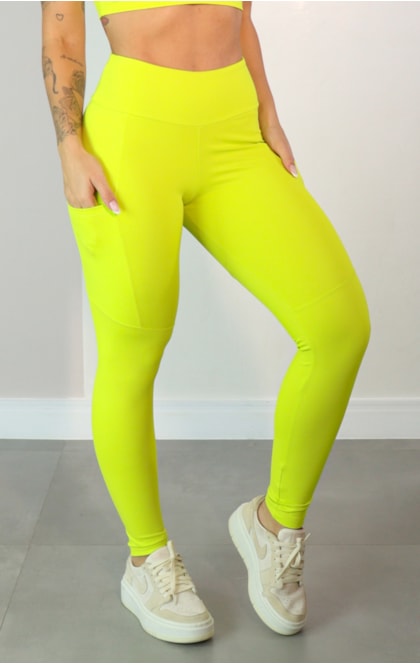 Legging Amarela